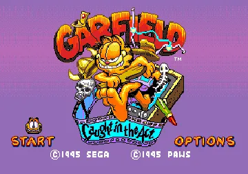 Garfield - Caught in the Act (USA, Europe) screen shot title